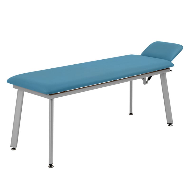 Design-Untersuchungsliege mit gepolsterter Liegefläche - höhenverstellbar, 62 cm breit - Med-Praxisbedarf