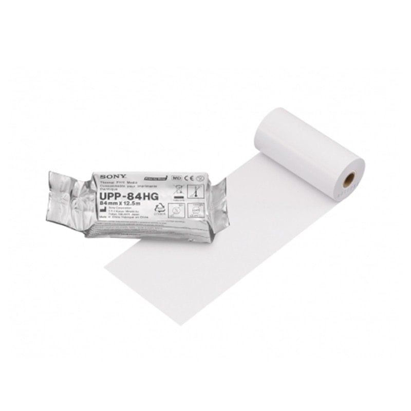 Druckerpapier für Sony UPP-84 HG - Hochglanzpapier für Schwarz-Weiß-Videoprinter, medizinisch - Med-Praxisbedarf