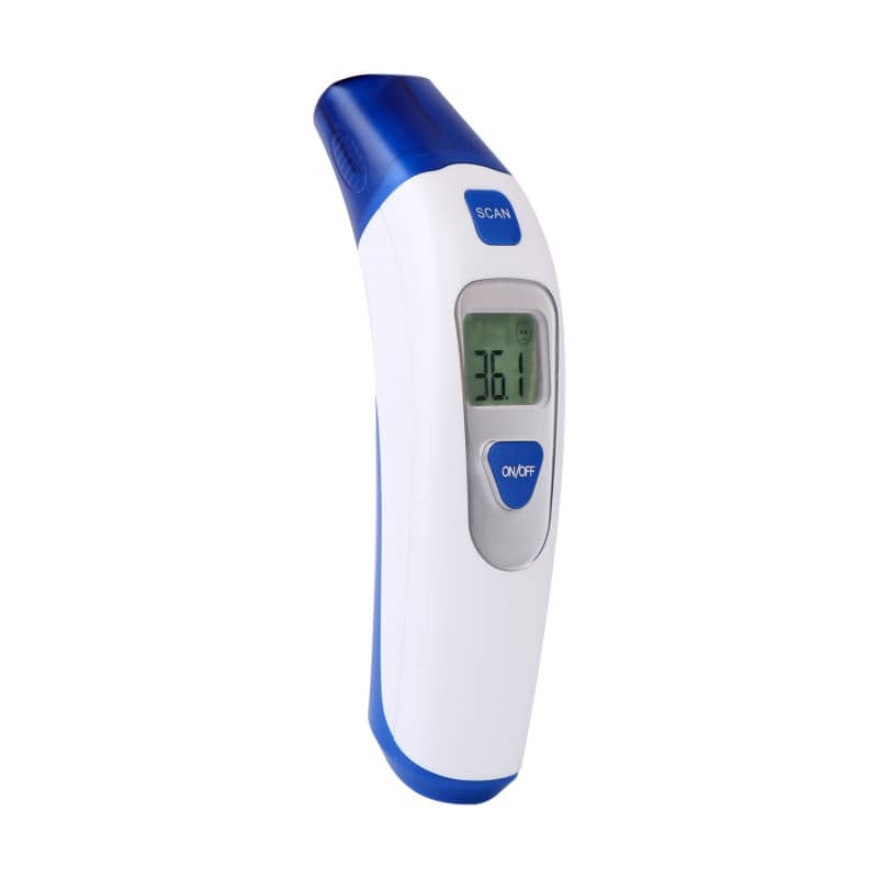 Dual Mode Infrarot-Thermometer - Stirn- oder Ohr-Messung, digitales Display - Med-Praxisbedarf