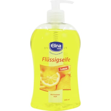 ELINA med Flüssigseife 500 ml Produkt - sanfte Reinigung mit rückfettender Wirkung - Med-Praxisbedarf