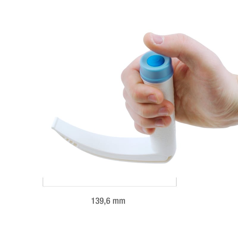 Einmal-Laryngoskop mit aktivierter Lichtquelle - für optimale Sicht bei der Intubation - Med-Praxisbedarf