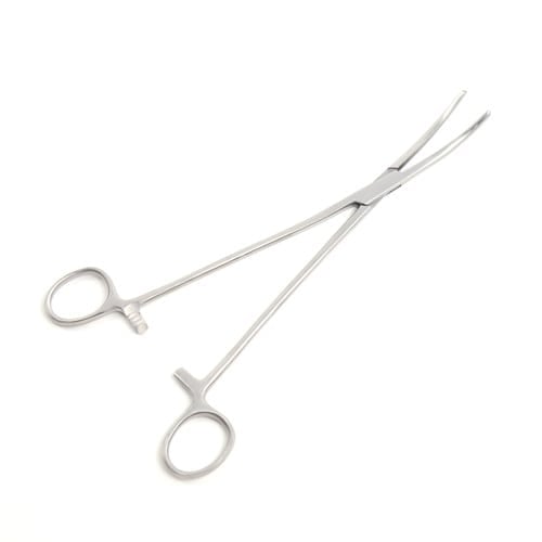 Chirurgie-Klemme nach Wertheim - langer schlanker Schaft, robuste Ausführung - Med-Praxisbedarf