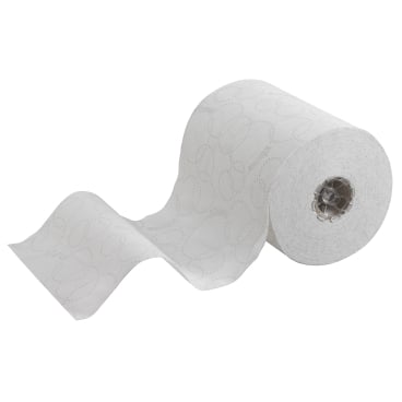 Ultra Slimroll Handtuchpapier - weiße Papierrolle, 100 Meter Länge - Med-Praxisbedarf