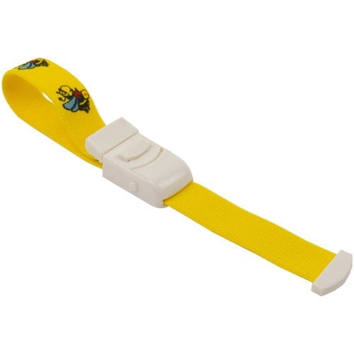 Kinder-Stauschlauch mit Bienen-Motiv gelb - für Blutentnahme, kindgerechtes Design - Med-Praxisbedarf