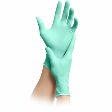 Nitril BIO Einmalhandschuhe puderfrei - hautfreundlich, biologisch abbaubar - Med-Praxisbedarf