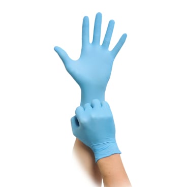 Nitrilhandschuhe blau puderfrei MaiMed - Einmalhandschuhe Nitril für Medizin und Industrie - Med-Praxisbedarf