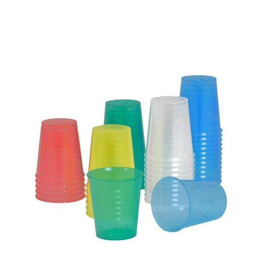 Medikamentenbecher Einmalbecher - 30ml Einweg-Medikamentenbecher, transparent - Med-Praxisbedarf