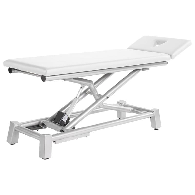 Moderne Behandlungsliege in Sitzposition - ideal für physiotherapeutische Behandlungen und Konsultationen - Med-Praxisbedarf