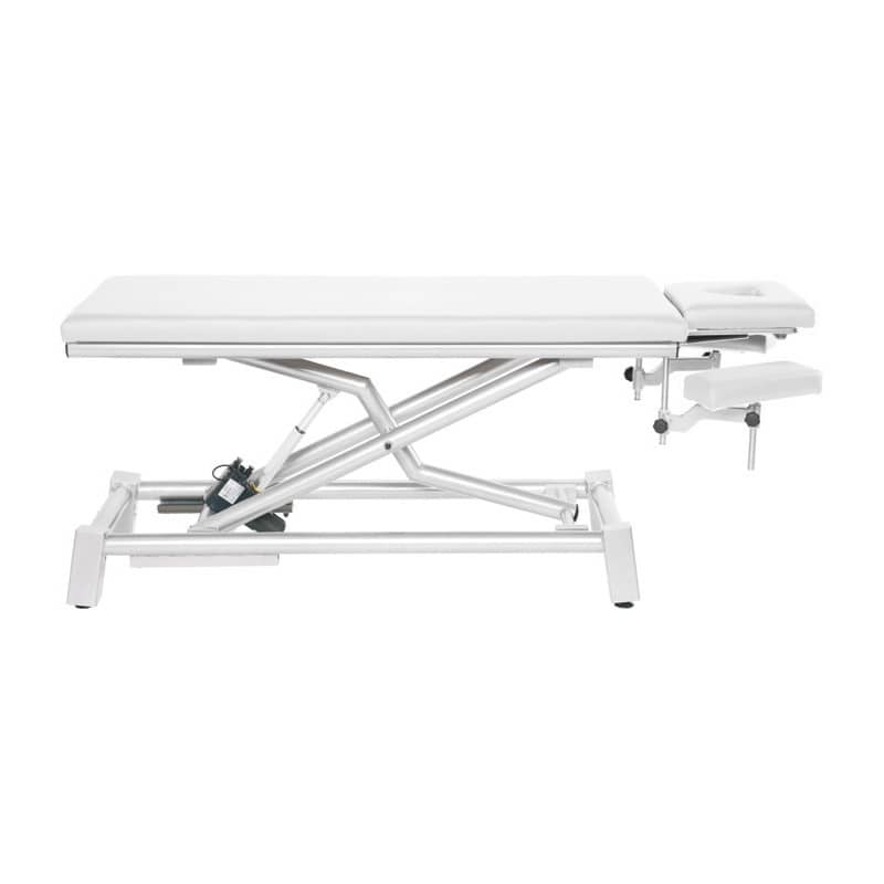 Praxisliege mit integrierten Armlehnen - ergonomische Patientenlagerung in der Arztpraxis - Med-Praxisbedarf