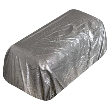 NITRAS Armrest Cover schwarz Größe L - Liegenabdeckung für Arztpraxis und Klinik - Med-Praxisbedarf