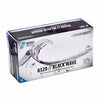 NITRAS BLACK WAVE Nitril Einmalhandschuhe, schwarz