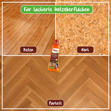Parkett Renovierer Bodenpflege glänzend - POLIBOY Pflegemittel für Kliniken und Praxen - Med-Praxisbedarf