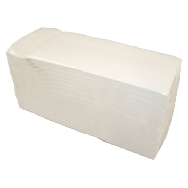 Papierhandtuch 2-lagig weiß 21x24 cm - für Händehygiene in Arztpraxis und Klinik - Med-Praxisbedarf
