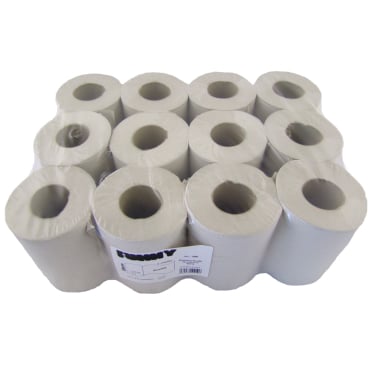 Papierhandtuchrolle mini weiß - 1-lagig, 20 cm Breite für medizinische Einrichtungen - Med-Praxisbedarf