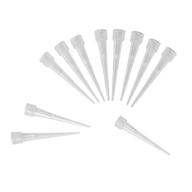 Pipettenspitzen transparent 0,5-10 µl - für präzises Abmessen kleiner Flüssigkeitsmengen - Med-Praxisbedarf