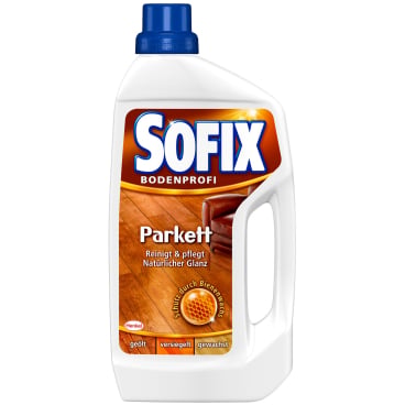 SOFIX Parkett Bodenpflege - Reiniger für Holzböden, für medizinische Einrichtungen, Konzentrat - Med-Praxisbedarf