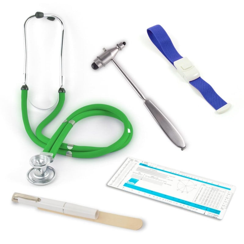 Studenten-Set Basic Anwendung des Stethoskops zur Herz- und Lungenauskultation im PJ - Med-Praxisbedarf