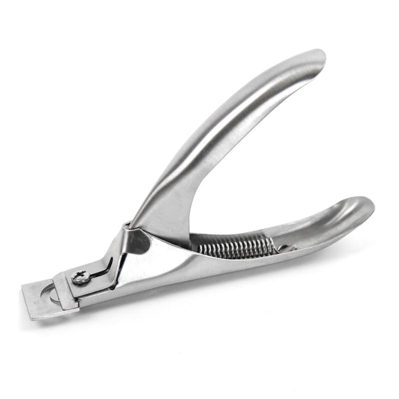 Tip Cutter Nagelschneider für echte und künstliche Fingernägel - präzise Federmechanik für Profis - Med-Praxisbedarf