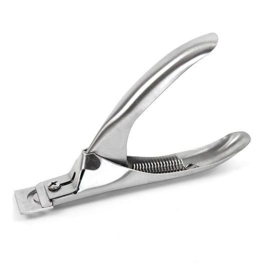Tip Cutter Nagelschneider für echte und künstliche Fingernägel - präzise Federmechanik für Profis - Med-Praxisbedarf