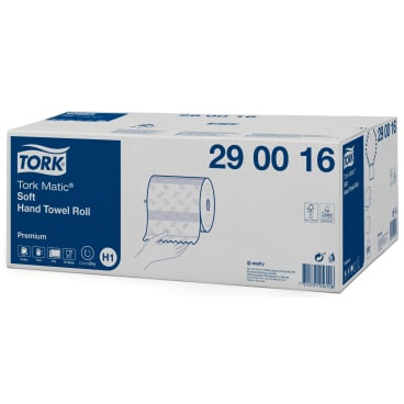 Tork Handtuchrollen Matic H1-kompatibel 21cm x 100m weiß - für Waschräume mit hohem Publikumsverkehr - Med-Praxisbedarf