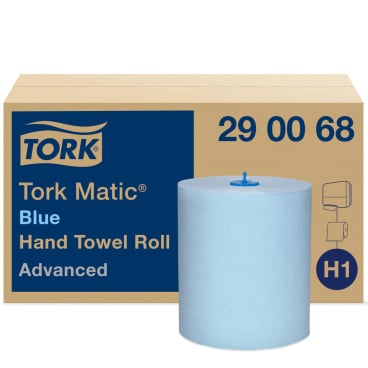 Tork Handtuchrollen Matic® blau 21x150m - H1-kompatibel für Waschstationen - Med-Praxisbedarf