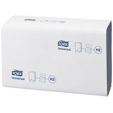 Tork Xpress H2 Multifold Handtücher in blau - 23,4 cm x 21,3 cm, praktische Falthandtücher - Med-Praxisbedarf