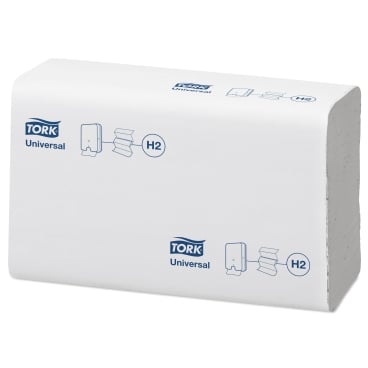 Tork Xpress Papierhandtücher H2 Universal 2-lagig - Format 21 x 23,5 cm für Arztpraxen und Kliniken - Med-Praxisbedarf