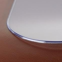 Transparente Vinyl-Fußmatte - Für Untersuchungsliegen, elastisches Vinyl - Med-Praxisbedarf