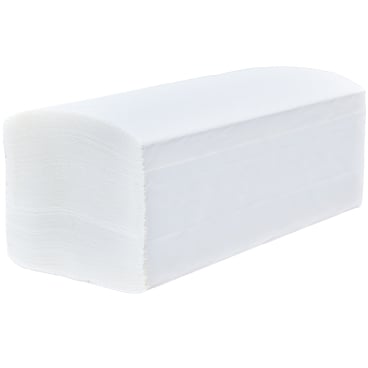 onobon Papierhandtücher hochweiß 2-lagig - 25 x 23 cm für hohe Hygienestandards - Med-Praxisbedarf