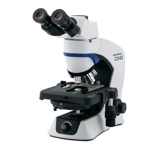Olympus CX43 Fluoreszenz-Mikroskop - für zelluläre Strukturuntersuchungen in der Diagnostik - Med-Praxisbedarf