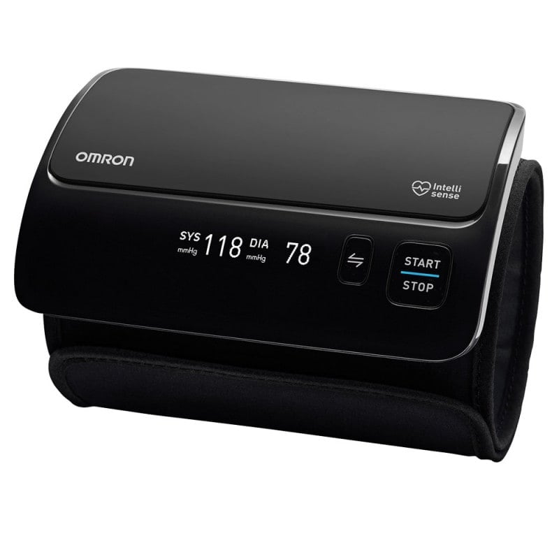 OMRON Evolv kabelloses Blutdruckmessgerät - Vollautomatische Oberarm-Manschette mit Bluetooth - Med-Praxisbedarf