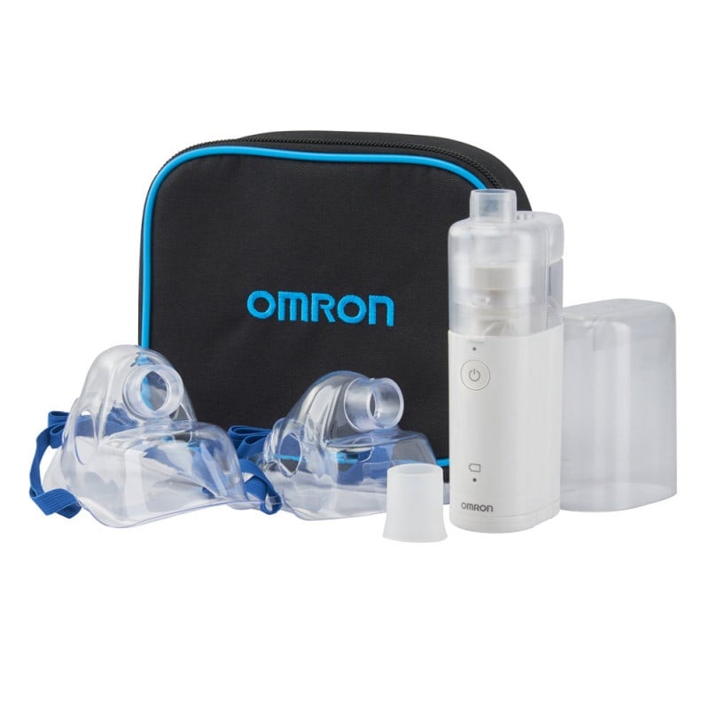 OMRON MicroAIR U100 Inhaliergerät - handlich und batteriebetrieben für mobile Anwendung - Med-Praxisbedarf