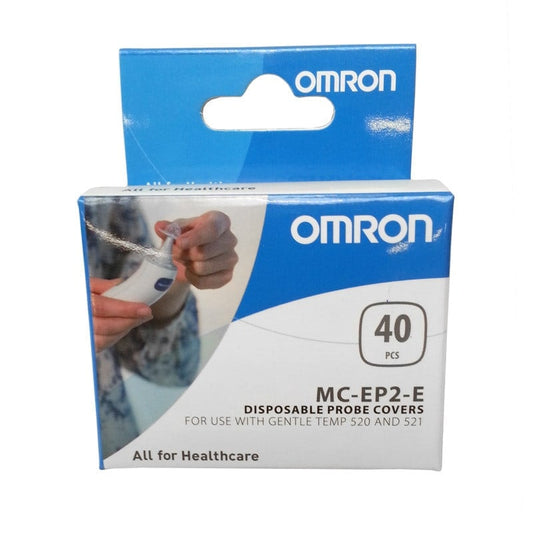 Omron Einweg-Messhüllen 40 Stück - Hygienische Schutzhüllen für Ohrthermometer Gentle Temp - Med-Praxisbedarf