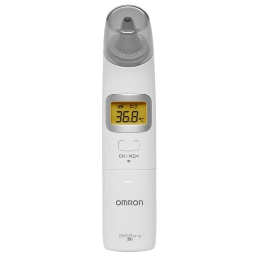 Omron Gentle Temp 521 Ohrthermometer - Infrarot-Messung für medizinische Einrichtungen - Med-Praxisbedarf
