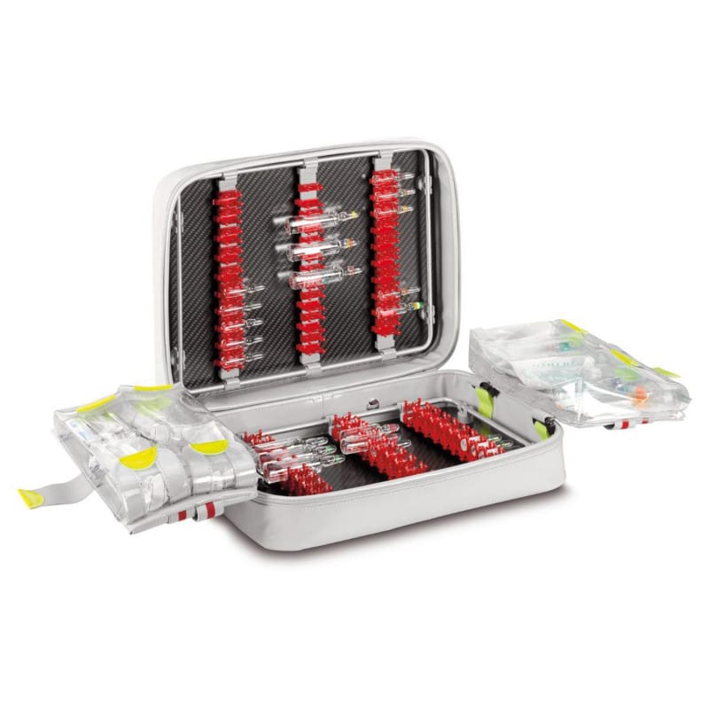 PAX Ampullarium XL Clip-In POS Karbon - Aufbewahrungssystem für 40-100 Ampullen, Karbon-Optik - Med-Praxisbedarf