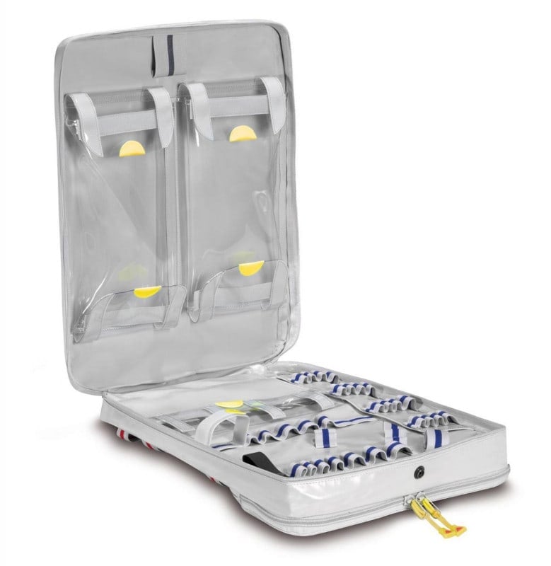 PAX Mittelwand WK Infusion Intubation - Organisationssystem 48x33.5x9.5 cm für medizinische Notfälle - Med-Praxisbedarf