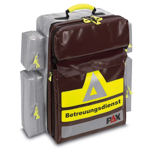 PAX Notfallrucksack aus robustem PAX-Plan Material - langlebig und widerstandsfähig für täglichen Einsatz - Med-Praxisbedarf