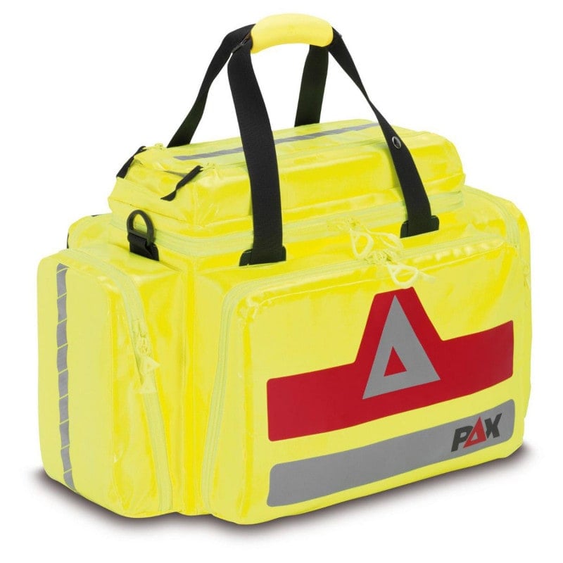 PAX Notfalltasche DRESDEN von der Seite - robuste Tasche für den täglichen Einsatz im Rettungsdienst - Med-Praxisbedarf