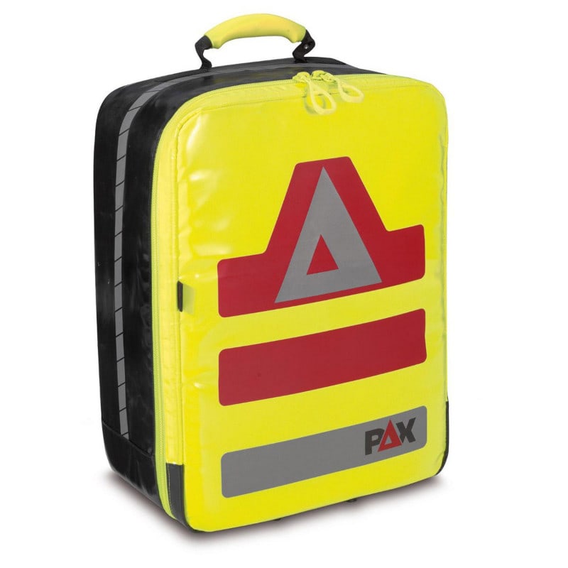 PAX SEG-Rucksack Groß Detail - hochwertige Verarbeitung und Verschlüsse für sicheren Transport - Med-Praxisbedarf
