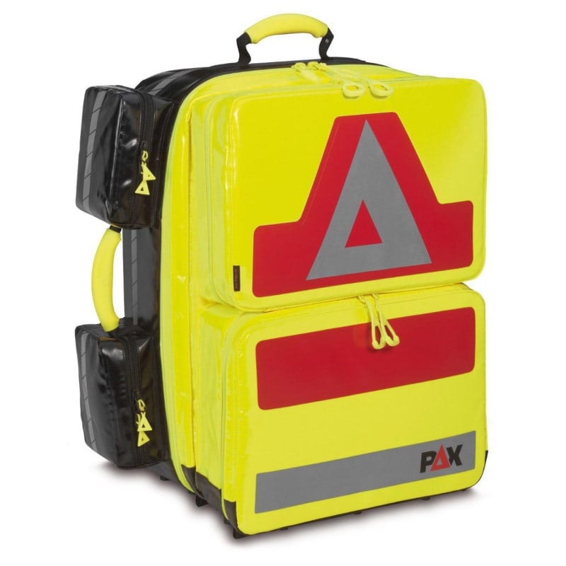 Notfallrucksack L-ST-FT2 in Einsatzumgebung - Praktischer Transport - Med-Praxisbedarf