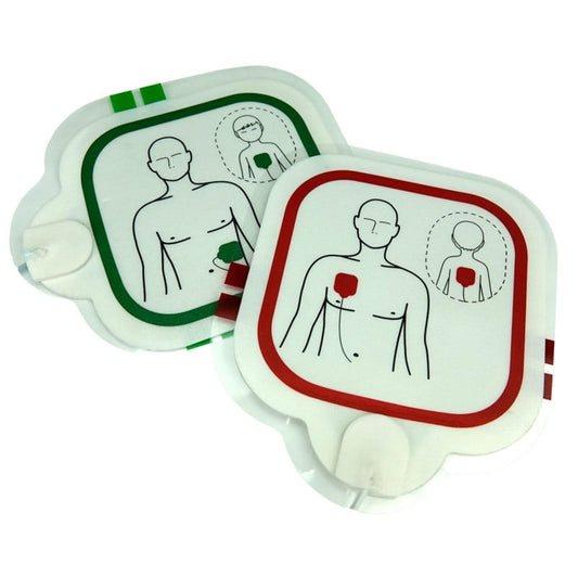 HeartSave Y YA Elektroden-Pads für Erwachsene - langlebig mit 36 Monaten Haltbarkeit - Med-Praxisbedarf