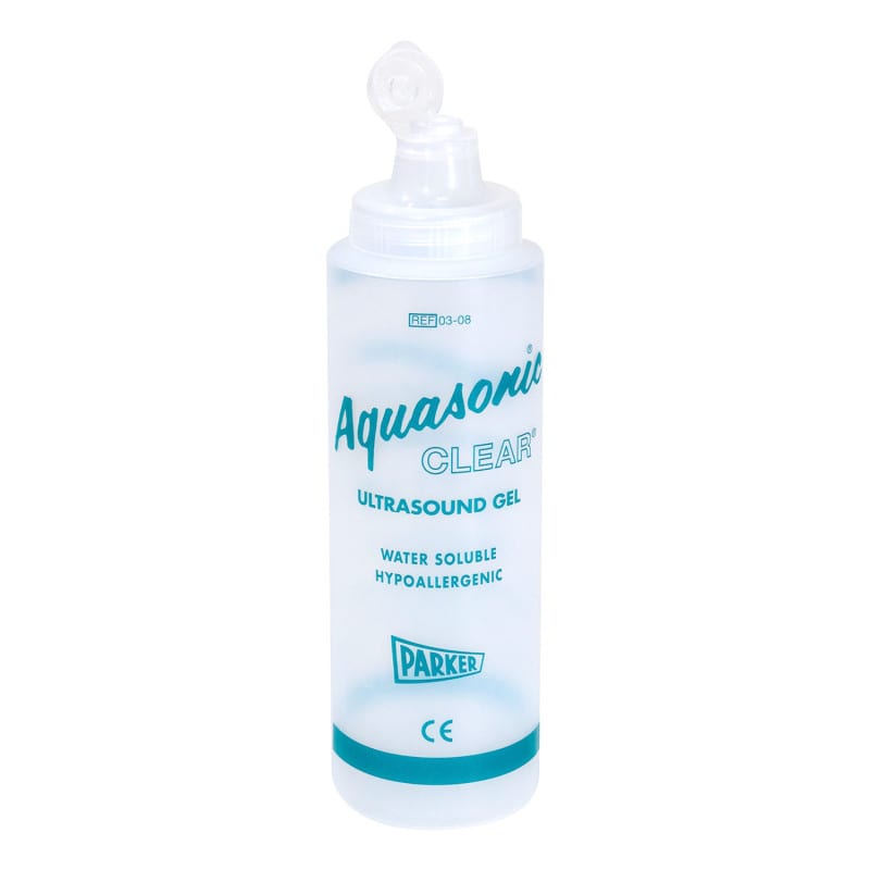 Aquasonic Clear Ultraschallgel - klares Gel für diagnostische und therapeutische Ultraschalluntersuchungen - Med-Praxisbedarf