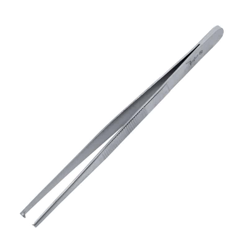 Chirurgische Pinzette Passau Impex - anatomische Form, Länge 14,5 cm, für feine Gewebe - Med-Praxisbedarf