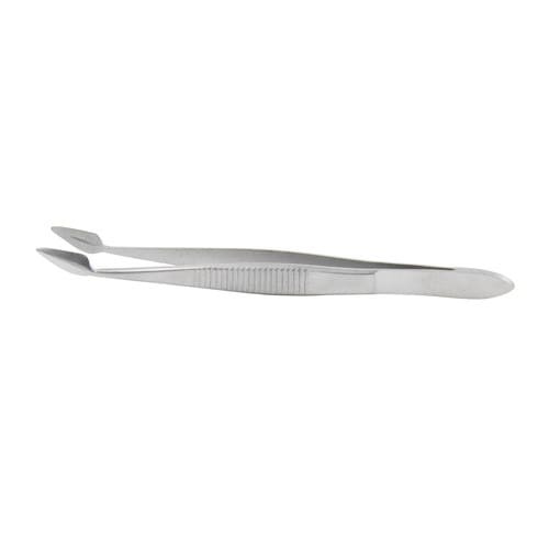 Splitterpinzette nach Hunter - ergonomische Griffe für sichere Handhabung - Med-Praxisbedarf