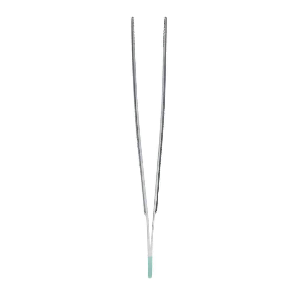 Anatomische Pinzette Standard 14 cm gerade - Edelstahl Einmalinstrument für den medizinischen Einsatz - Med-Praxisbedarf