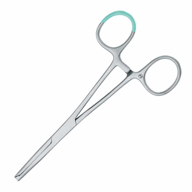 Arterienklemme nach Kocher chirurgisch gerade 14cm - Einmalinstrument aus Stahl - Med-Praxisbedarf