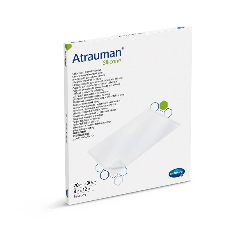 Atrauman Silicone mehrlagige Packung - Vorratspackung für die klinische Pflege - Med-Praxisbedarf