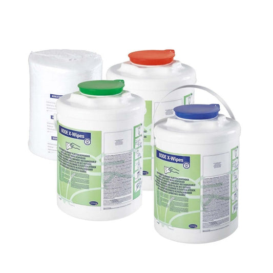 BODE X-Wipes Vliestuch Spender - System zur Herstellung von gebrauchsfertigen Desinfektionstüchern - Med-Praxisbedarf