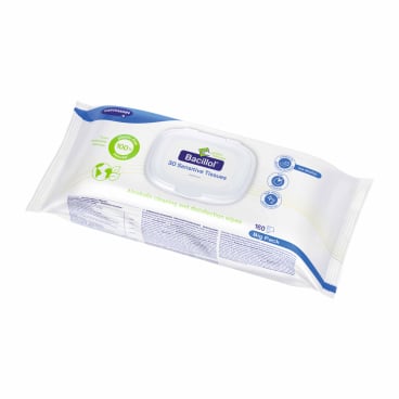 Bacillol 30 Sensitive Green Tissues Desinfektionstücher - für sensible Oberflächen, umweltfreundlich - Med-Praxisbedarf