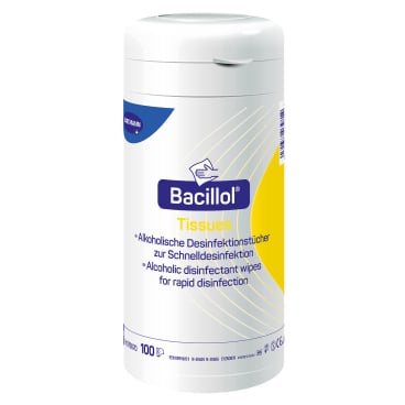 Desinfektionstücher Bacillol Tissues - für die Reinigung und Desinfektion von Flächen, Paul Hartmann - Med-Praxisbedarf